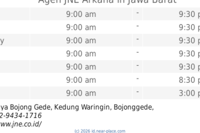 Agen JNE Arkana 1 agen jne arkana