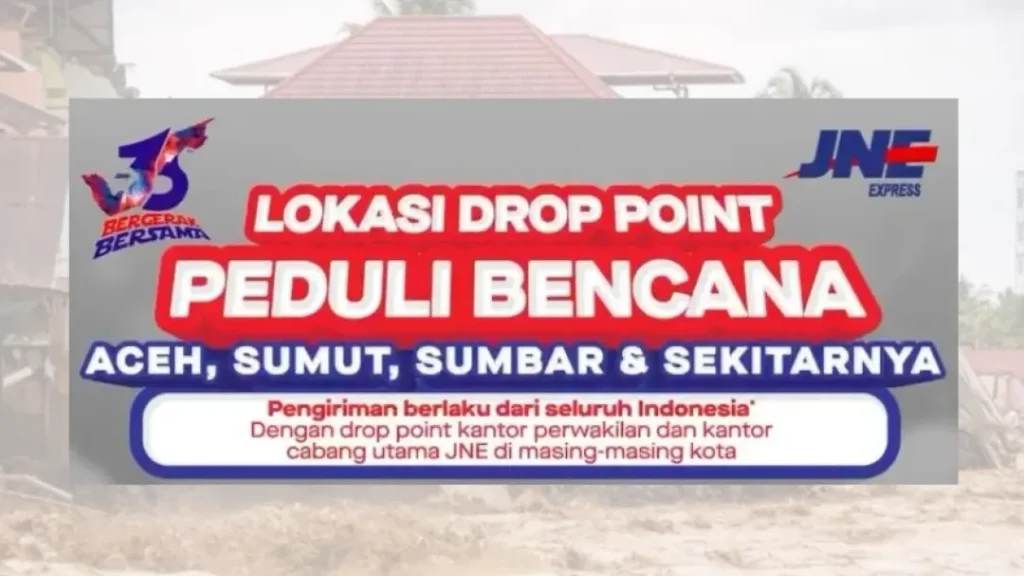 drop point jne ciseuket