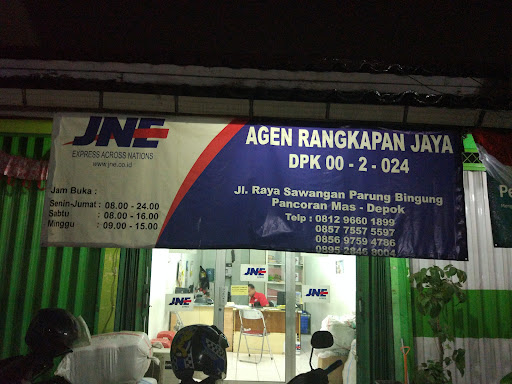 agen JNE rangkapan jaya