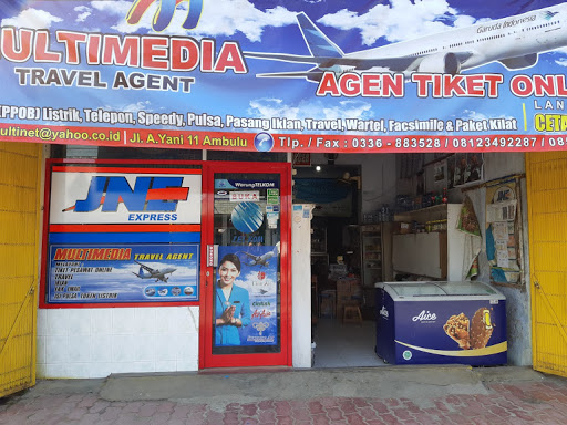 JNE AMBULU dan Agen Tiket MULTIMEDIA