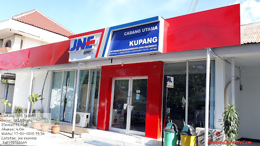 JNE Cabang Utama Kupang.