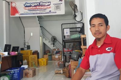 JNE AGEN HAMZAH 1 jne agen hamzah
