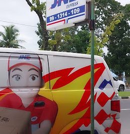 jne express asramahaji tabing super speed yes dan cargo